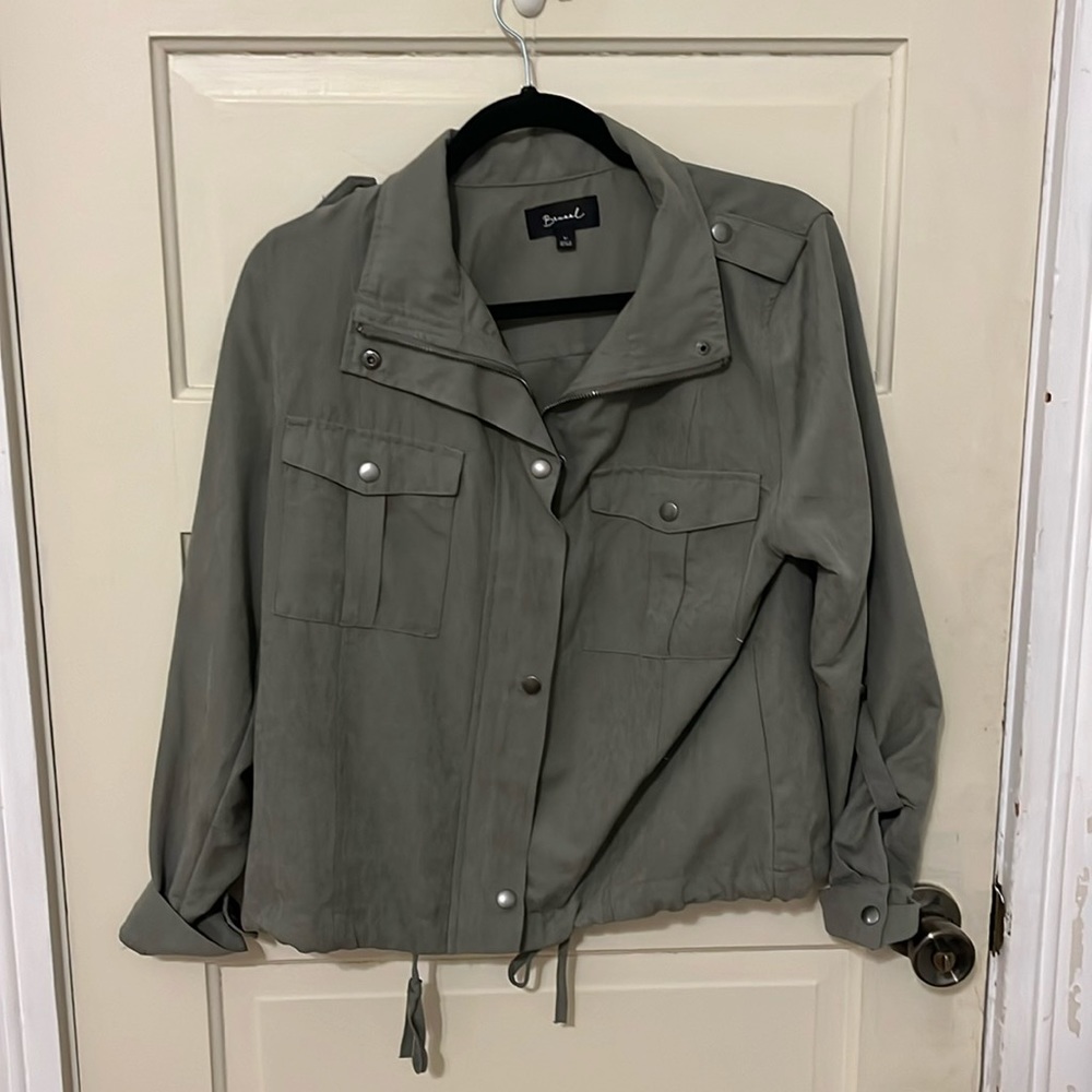 size m green jacket